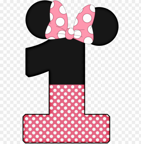 minnie mouse pink minnie baby minnie mouse party - minnie mouse letter l Isolated Object on Transparent PNG