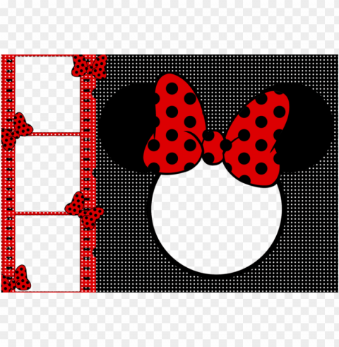 minnie mouse red template clipart minnie mouse mickey - red minnie mouse invitation blank template PNG file with alpha