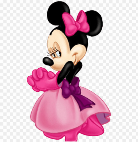 minnie rosa princesa - marcos de minnie mouse PNG Graphic with Transparent Background Isolation