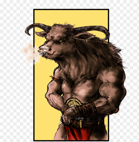 minotaur muscles by szacsi-d4qad9o - minotaur muscles PNG photo with transparency
