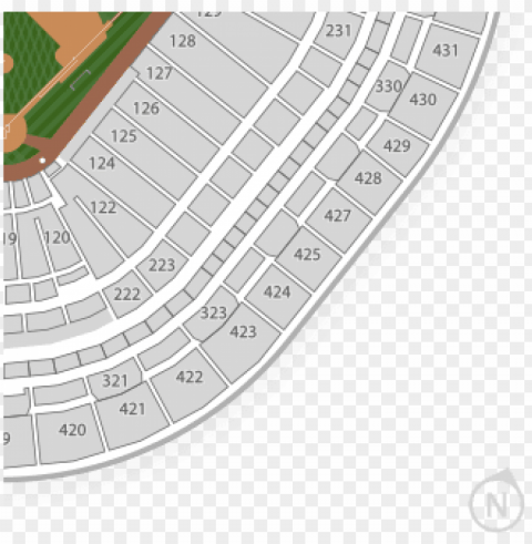 minute maid seating chart with seat numbers Transparent PNG Isolated Graphic Design