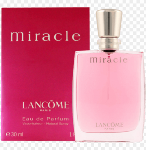 miracle by lancome eau de parfum spray 34 oz Isolated Object in HighQuality Transparent PNG