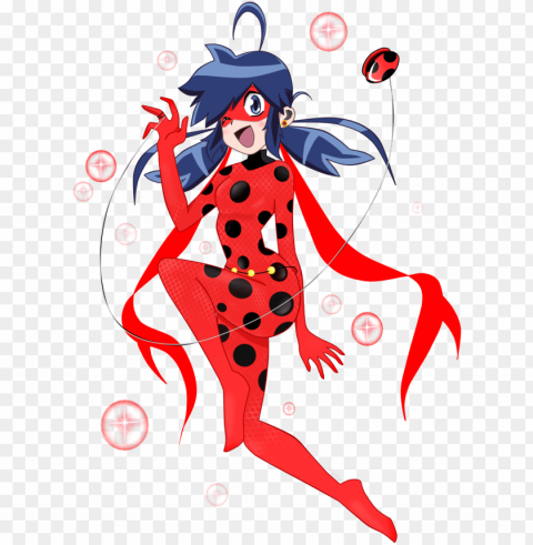 miraculous ladybug 2d - miraculous ladybug ladybug anime PNG high quality
