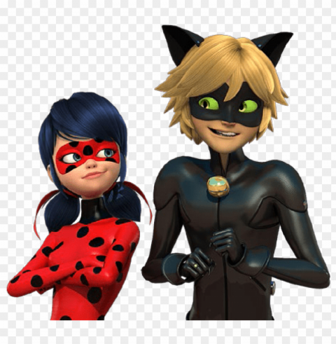 miraculous ladybug chat noir PNG images no background
