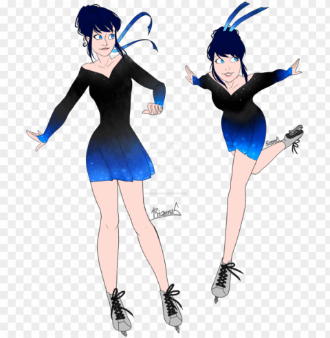miraculous ladybug - miraculous ladybug ice skating PNG images with transparent canvas variety