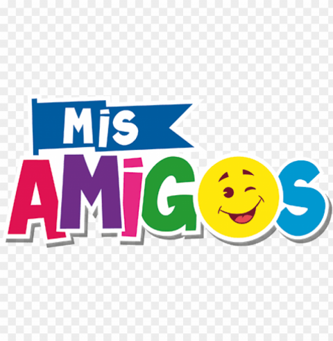 mis amigos letras PNG images with alpha background
