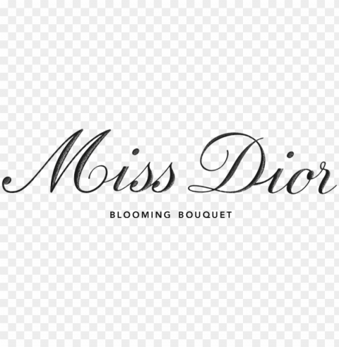 miss dior blooming bouquet - miss dior cherie logo Transparent Background Isolated PNG Icon