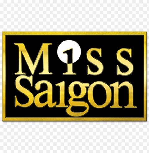 miss saigon logo PNG Graphic with Isolated Transparency