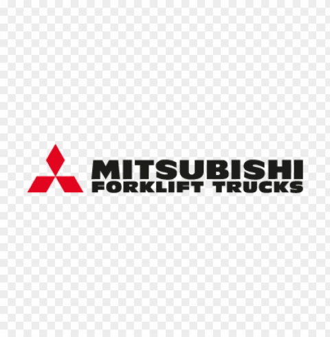 mitsubishi forklift trucks vector logo PNG images without watermarks