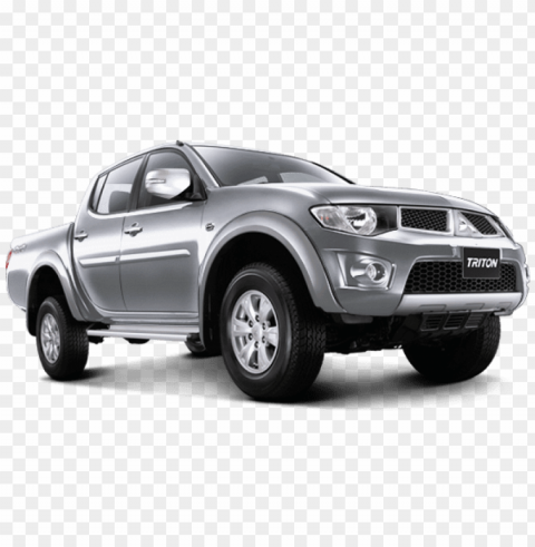 mitsubishi triton Clean Background Isolated PNG Illustration