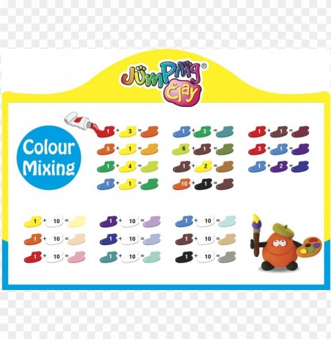 mixing colors to make other colors Transparent PNG Image Isolation