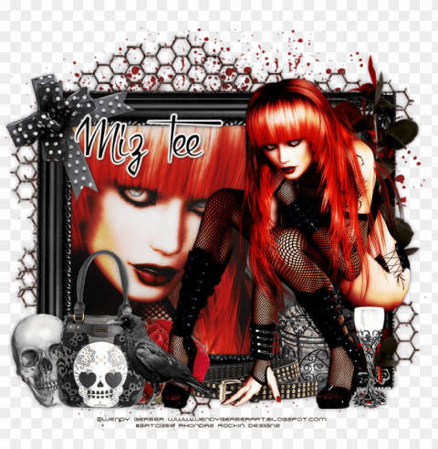 miz goth - ftu - album cover PNG Image Isolated on Clear Backdrop