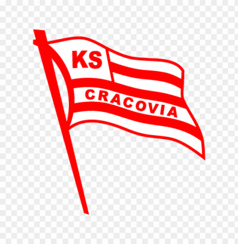 mks cracovia ssa vector logo Clear Background Isolated PNG Graphic