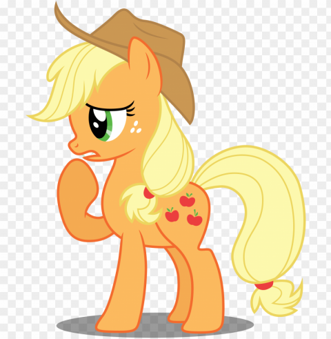 Mlp Applejack Sad Transparent Background PNG Images Selection