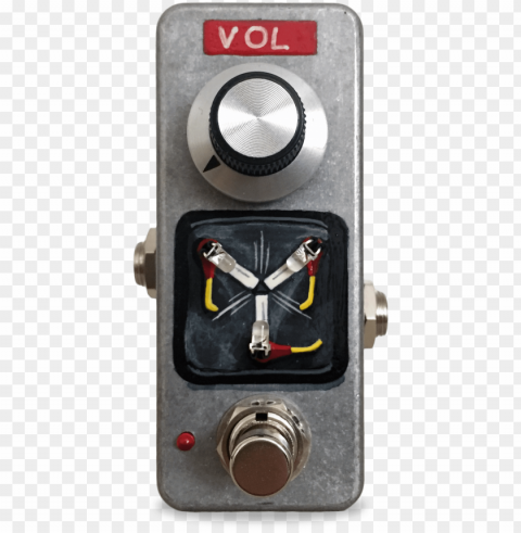 mm effects - best painted guitar pedal Clean Background Isolated PNG Art