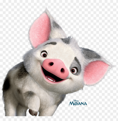 moana pig pua moana party disney pig disney love - disney moana greeting card PNG with no cost PNG transparent with Clear Background ID 562817cd