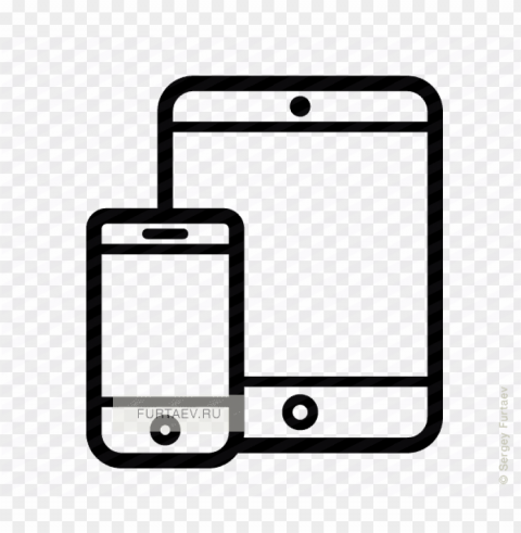 mobile phone tablet icon - tablet and phone icon PNG images for personal projects