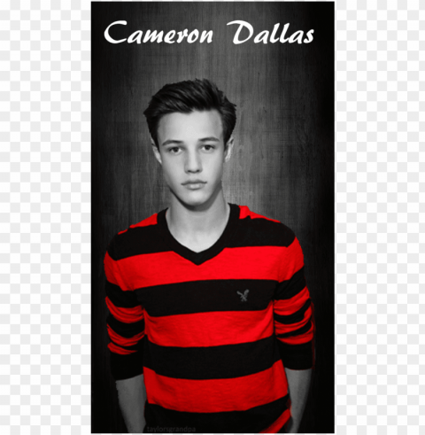 Model Image T Shirt - Cameron Dallas Fotos Hd Transparent Graphics PNG