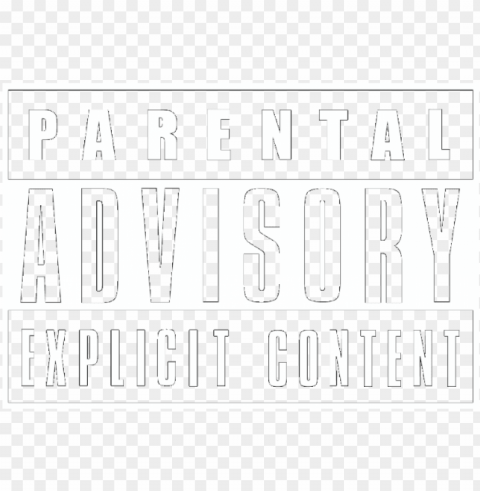 model image t shirt - parental advisory explicit content PNG files with transparent canvas collection
