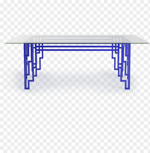 modern art deco electric blue furniture design table - coffee table Free PNG images with transparent backgrounds