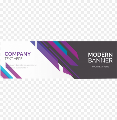 modern banner Transparent Background PNG Isolated Pattern