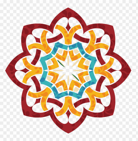 modern geometric islamic arabic pattern shape Transparent PNG images complete library