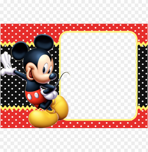 moldura do mickey Free PNG images with alpha channel variety