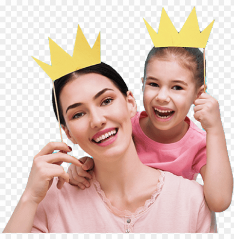 mom and daughter pic PNG no background free