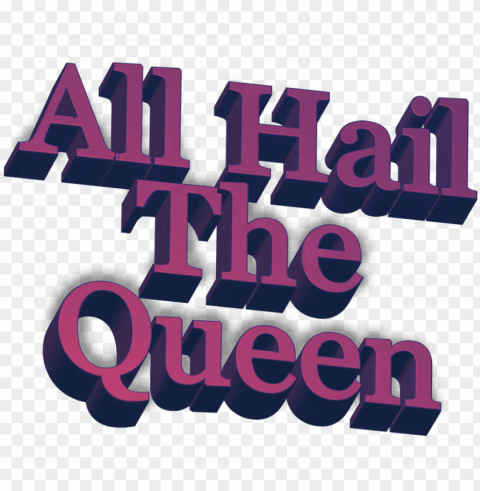 mom mother's day queen hail royalty humor text - 5'x7'area rug Isolated Item with Clear Background PNG