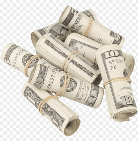 Money Rolls - Rolls Of Money HighResolution PNG Isolated Artwork