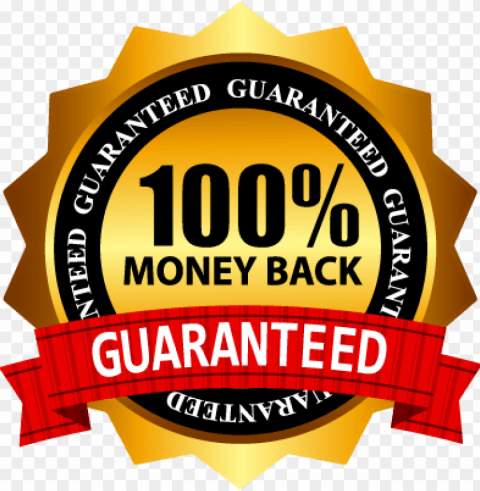 moneyback free image - 100 money back guarantee Transparent PNG Isolated Subject