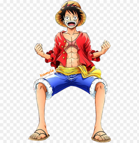 monkey d - monkey d luffy Clean Background Isolated PNG Icon