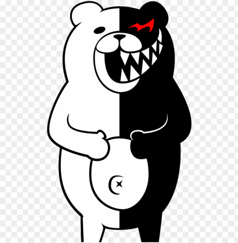 monokuma - danganronpa PNG images with alpha transparency bulk