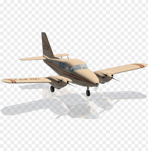 monoplane PNG with clear background set