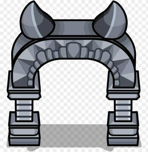 monster archway sprite 002 Isolated Illustration in HighQuality Transparent PNG