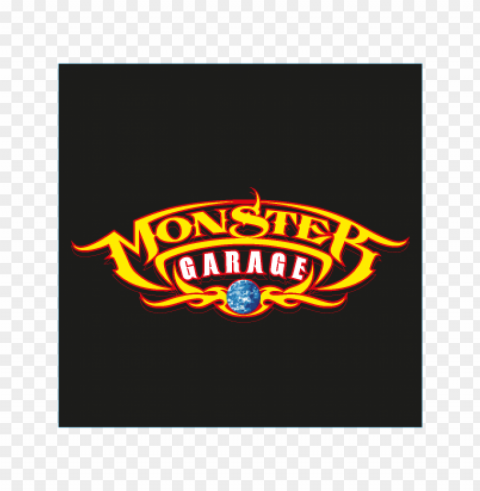 monster garage vector logo free download PNG with clear background extensive compilation