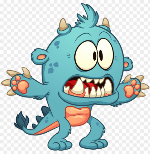 monster robots - cartoon scary monsters Isolated Object in HighQuality Transparent PNG