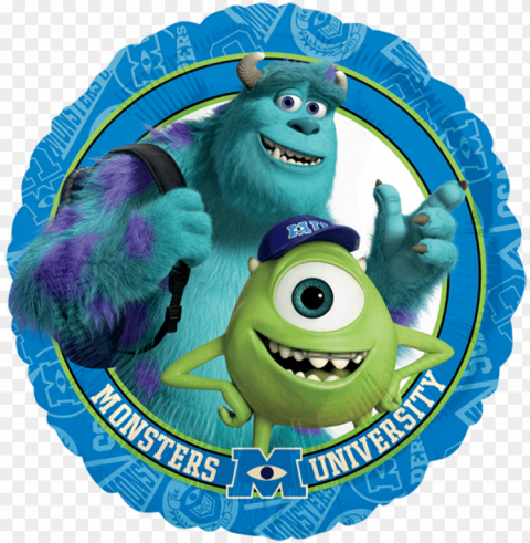 monster university baby mike download - 18 monsters university group foil balloo PNG format