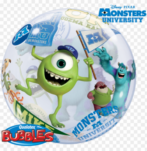 monsters university bubble balloon - monsters university Clear PNG file