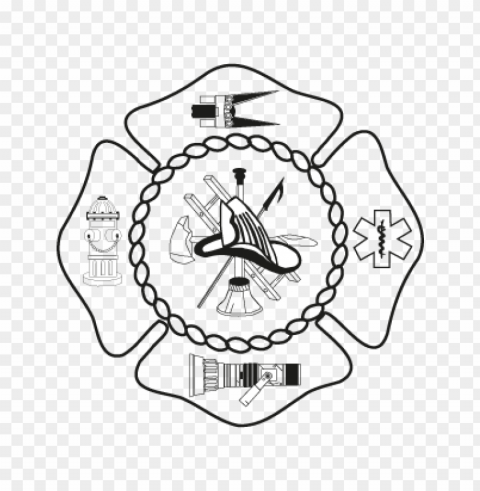 montgomery fire department vector logo download free Transparent Background PNG Isolated Character