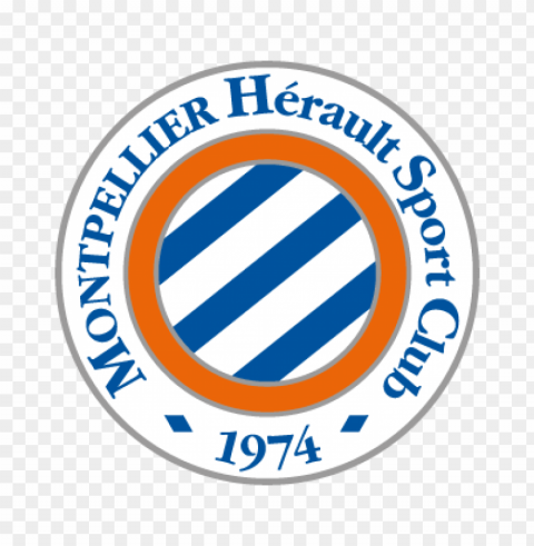 montpellier herault sc vector logo PNG free download transparent background