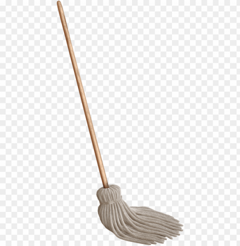 mop Isolated Item with Transparent PNG Background