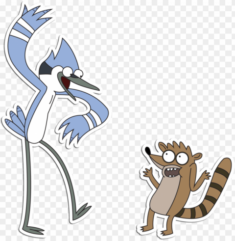 mordecai y rigby - regular show mordecai and rigby PNG transparent vectors