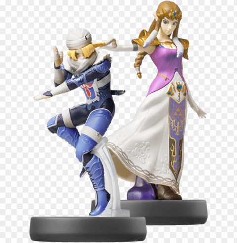 more amiibo means more fun - amiibo smash - zelda nintendo wii u PNG images with alpha transparency wide collection