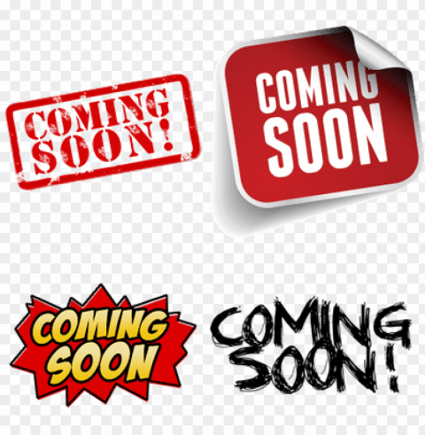 more coming soon - coming soon stam PNG Image with Isolated Artwork