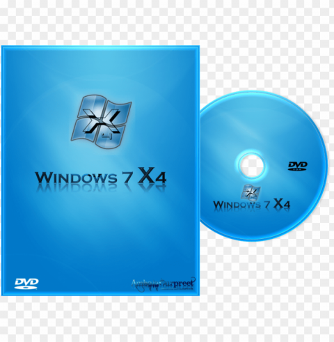 more like windows 7 x4 dvd cover by ambalagurpreet - windows 7 new versio High-resolution transparent PNG images assortment