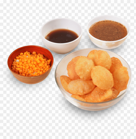 more views - gol gappe pic Transparent Background Isolation in PNG Format