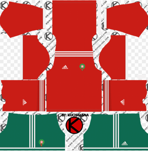 morocco 2018 world cup kit - portugal dream league soccer 2018 PNG Isolated Object on Clear Background PNG transparent with Clear Background ID 7e28cd13