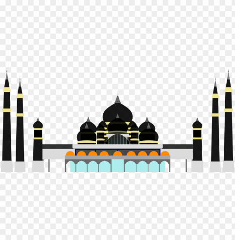mosque free download - masjid PNG transparent elements complete package