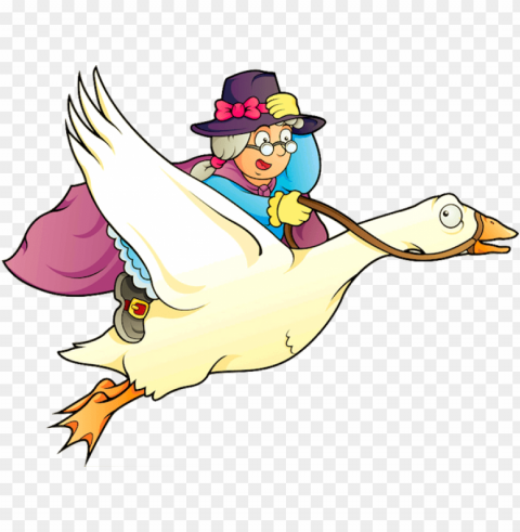 mother goose day 2018 PNG Isolated Design Element with Clarity